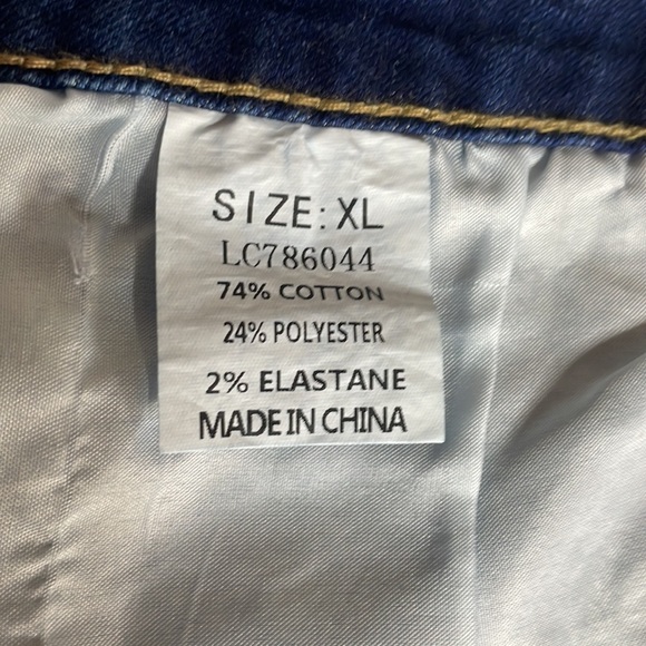 Jeans Denim shorts size XL New - Picture 15 of 15